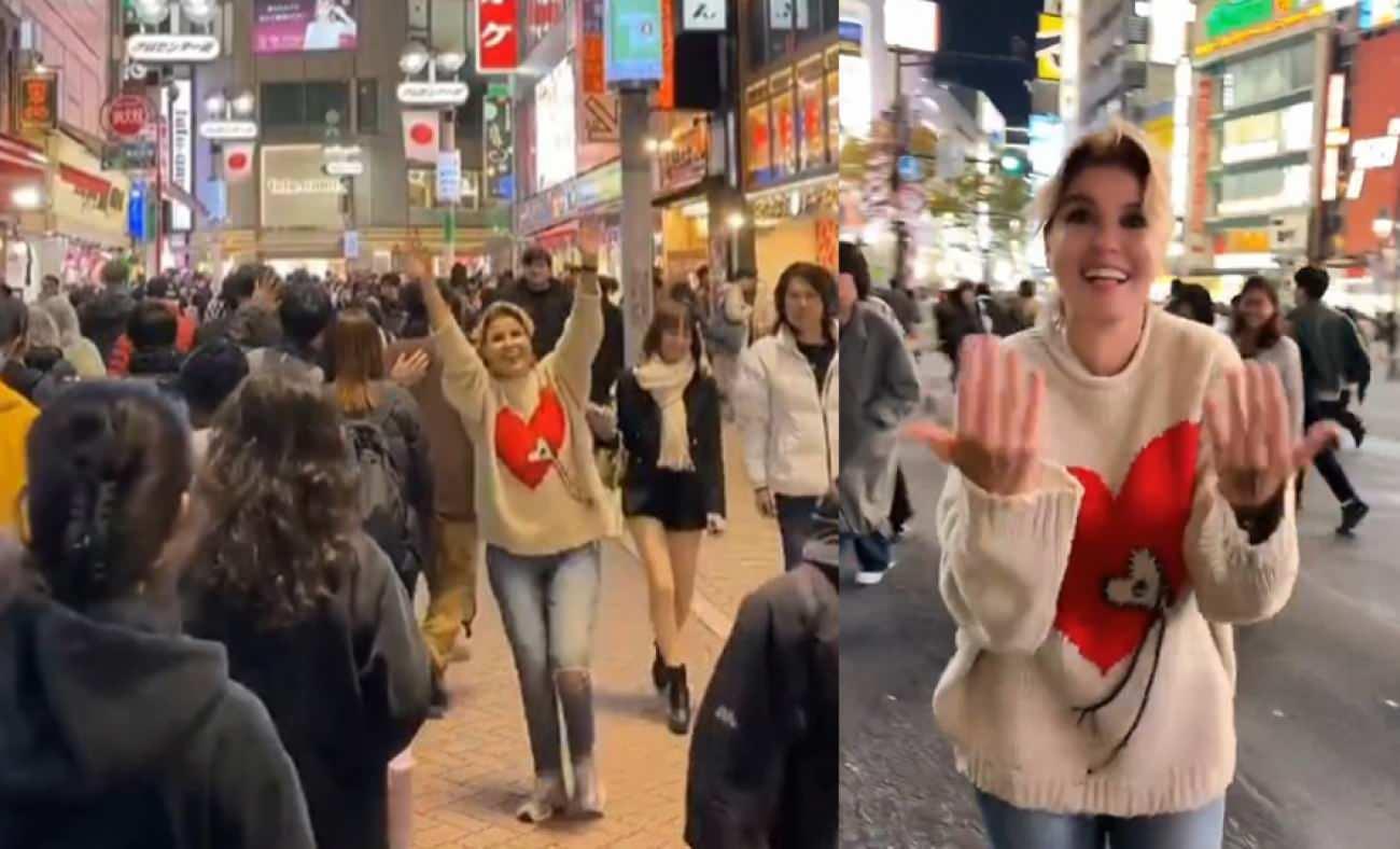 Japonya'da eğlenmelere doyamayan Gülben Ergen eleştirilere sitem etti: Bana çok gördüler!