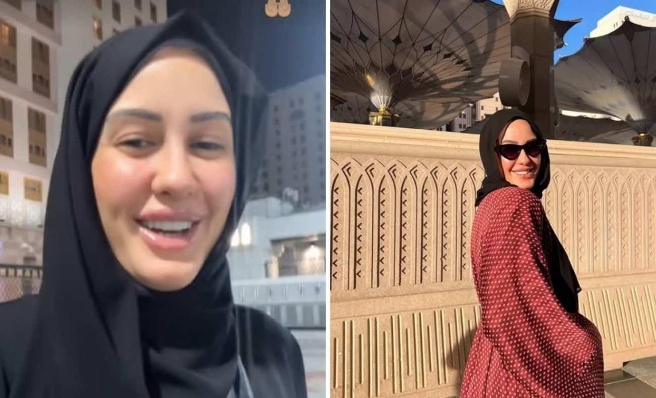 Sahra Işık eşiyle Umre'ye gitmişti! Hamile haberini duyurdu