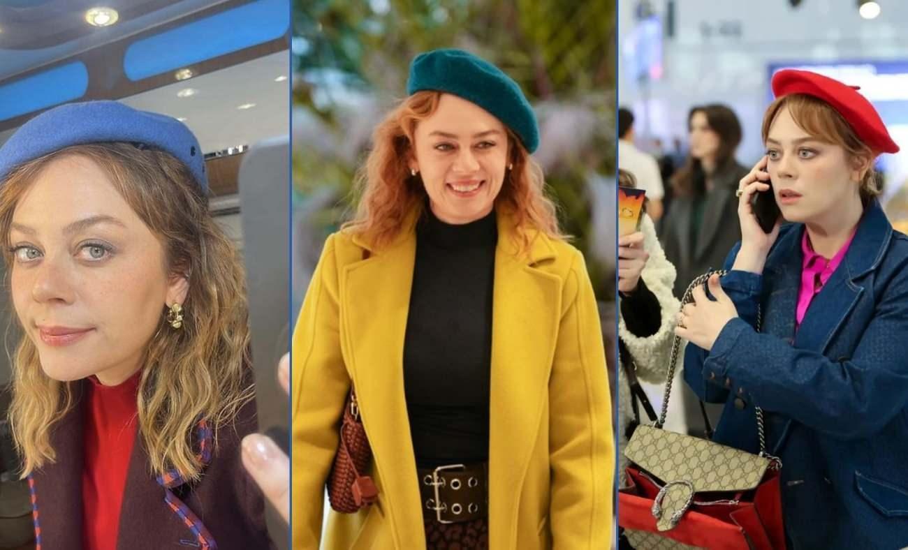 Bahar dizisindeki Demet Evgar'ın şapkaları trend oldu! Fiyatları dudak uçuklatıyor