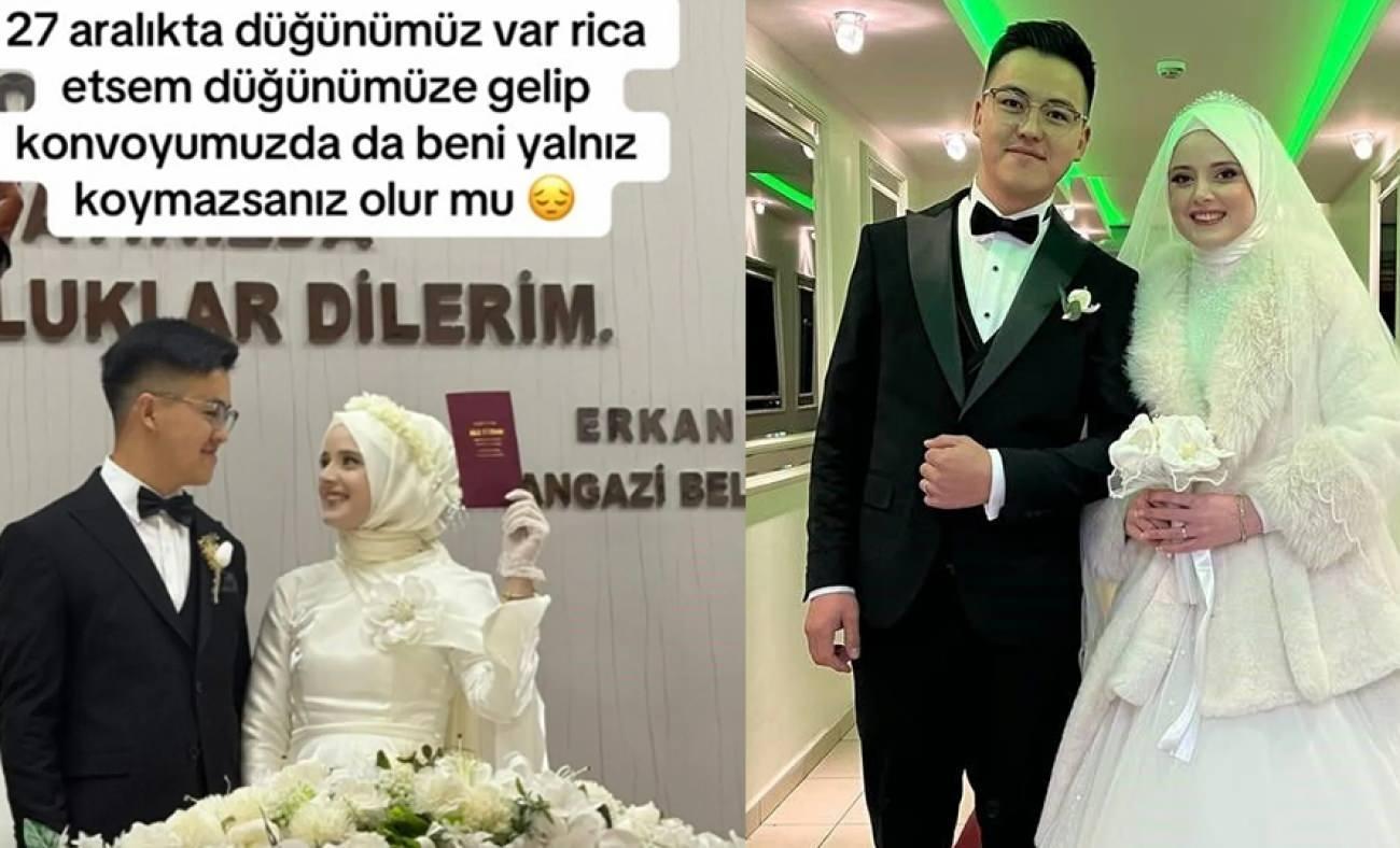 Kırgız damat Kutkeldi "Kimsem yok" dedi! Bursalılar d&uuml;ğ&uuml;ne akın etti!
