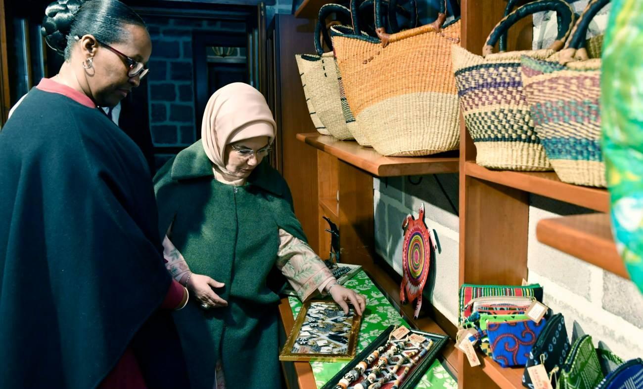 Emine Erdoğan, Jeannette Kagame'ye Sıfır Atık teşekkürü!