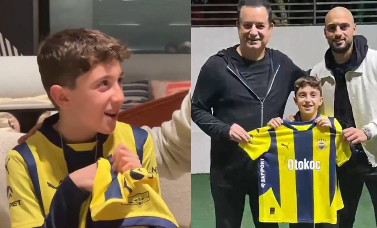 Acun Ilıcalı'nın minik taraftarına sürprizi büyük şaşkınlığa neden oldu
