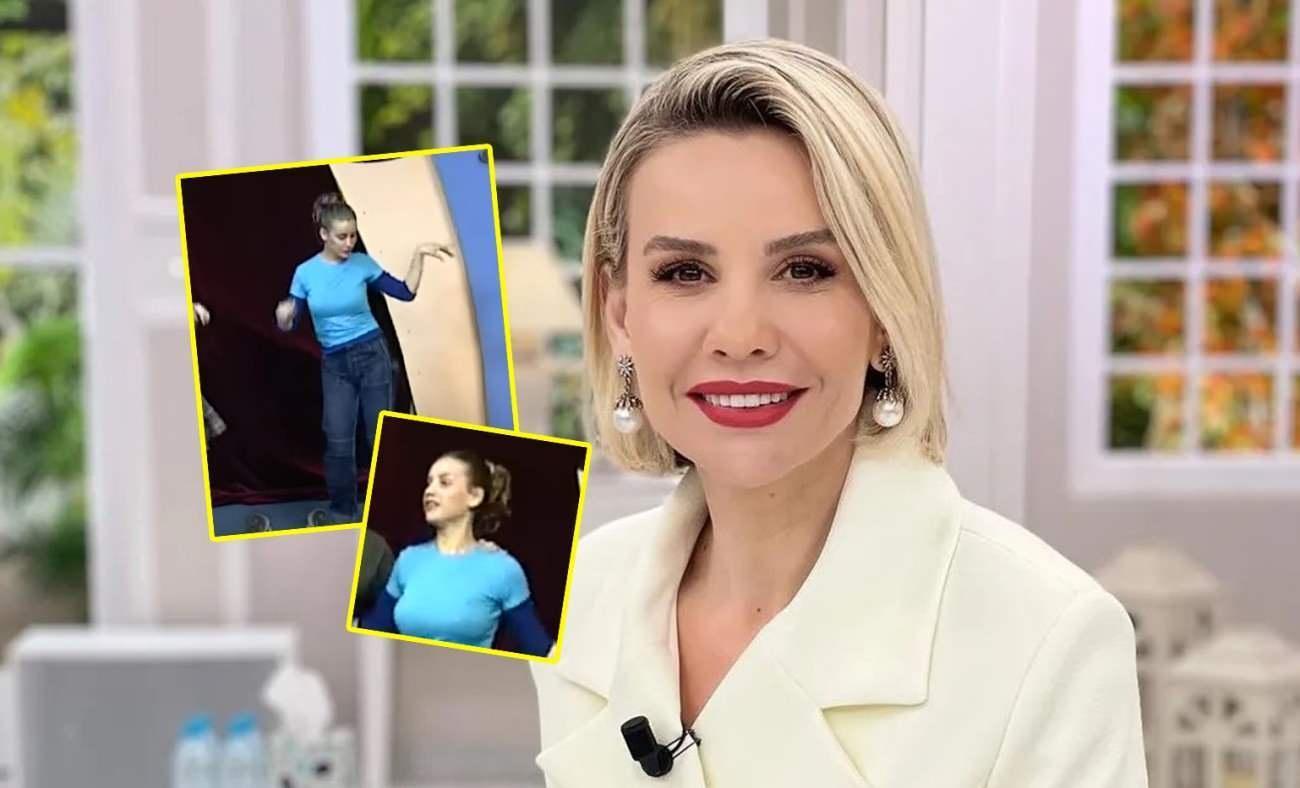 Ünlü sunucu Esra Erol'un 15 yaşındaki dans videosu gündem oldu