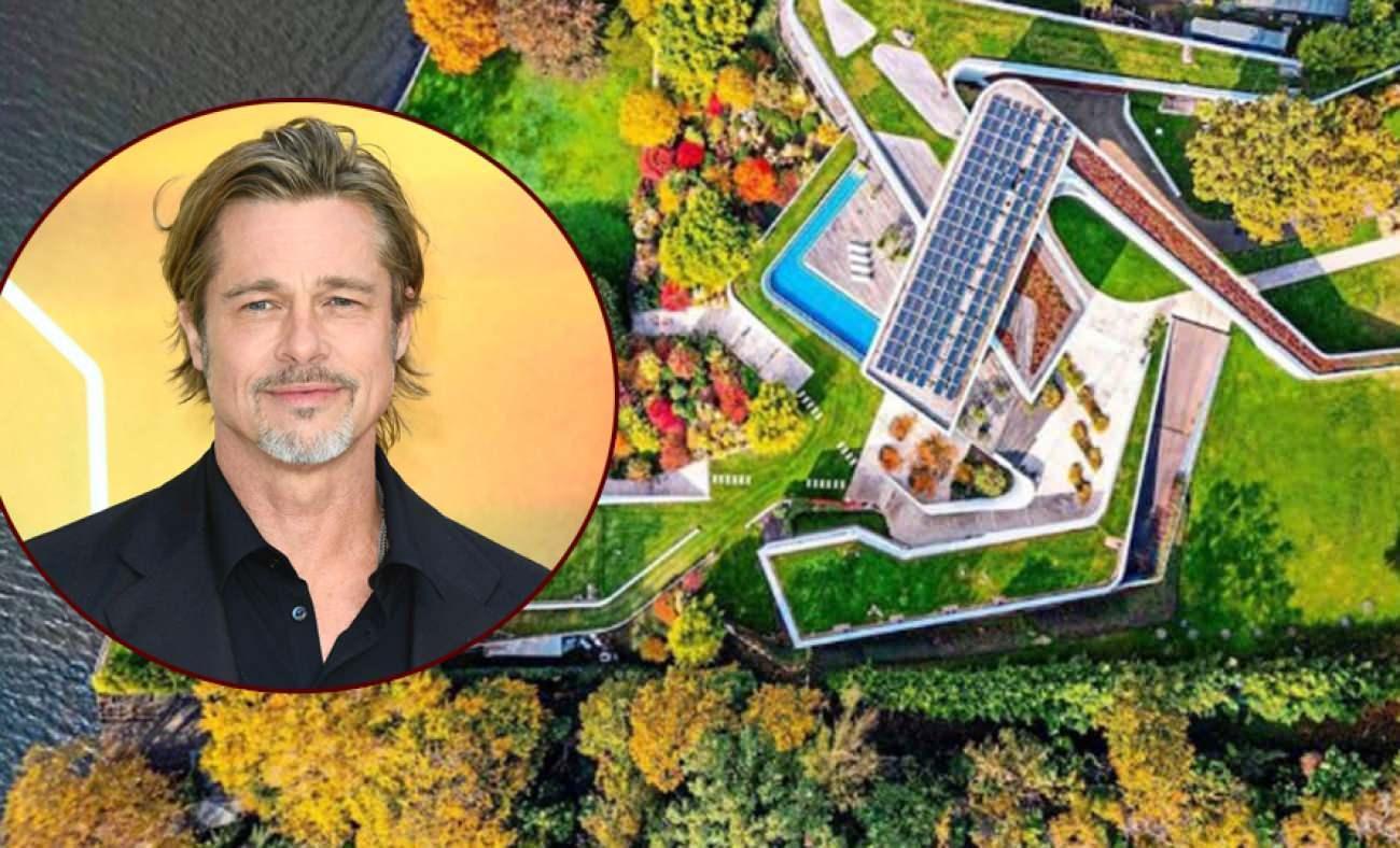 Brad Pitt'e ait Almanya'nın en pahalı villası rekor fiyata satılıyor! Resmen dudak uçuklatıyor