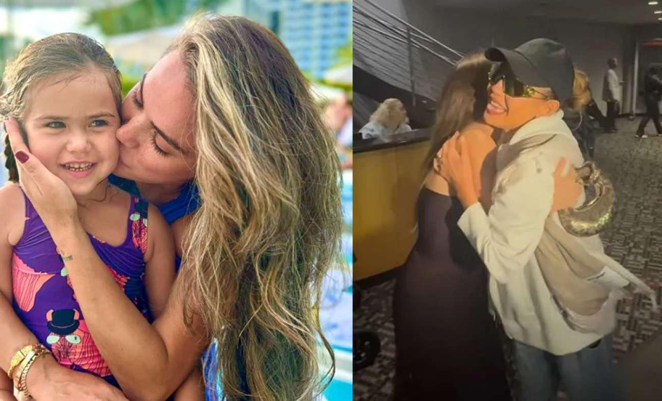 Ceyda Ateş kızına adını verdiği Rosalinda'nın yıldızı Thalia ile bir araya geldi