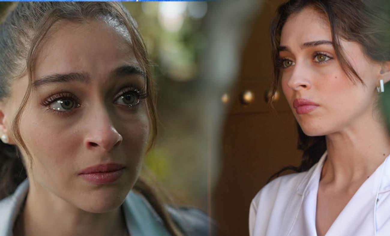 Sette skandal: Leyla'nın başrol&uuml; Cemre Baysel'in fotoğraflarını &ccedil;ekip tehdit ettiler!