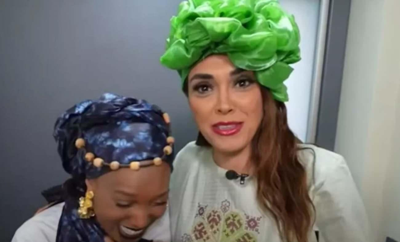 Zuhal Topal'ın Afrika tarzı programa damga vurdu