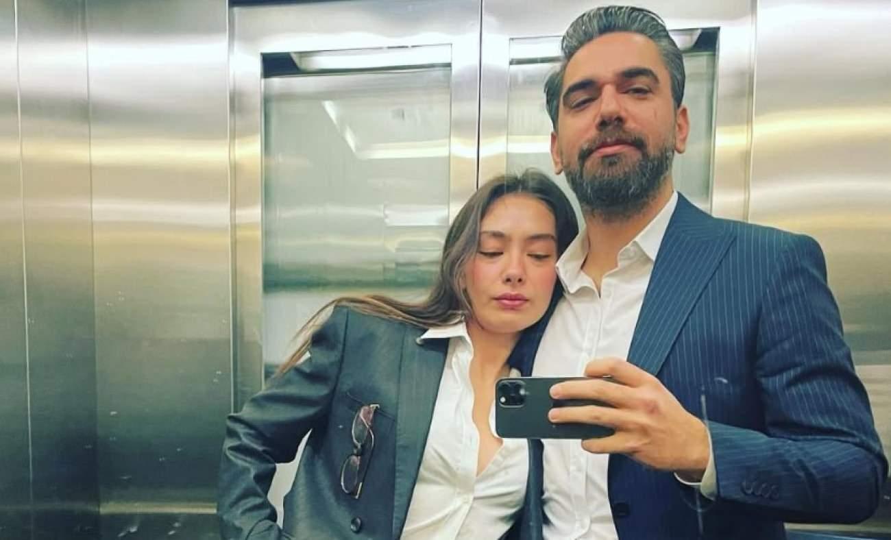 Neslihan Atagül ve Kadir Doğulu çifti ilk kez anne baba oldu! 