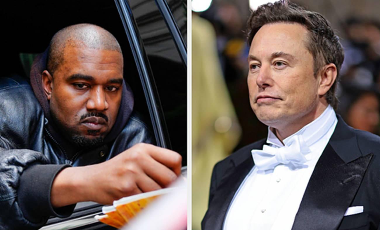 Kanye West'in ırk&ccedil;ı s&ouml;ylemi bardağı taşırdı! Hayranlar &ccedil;ıldırıp Elon Musk'a seslendi: Kov onu