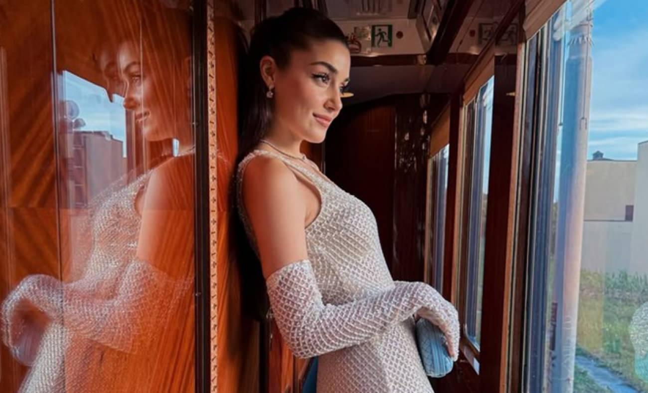 Hande Erçel ve Hakan Sabancı dudak uçuklatan tren yolculuğu! Resmen servet ödedi
