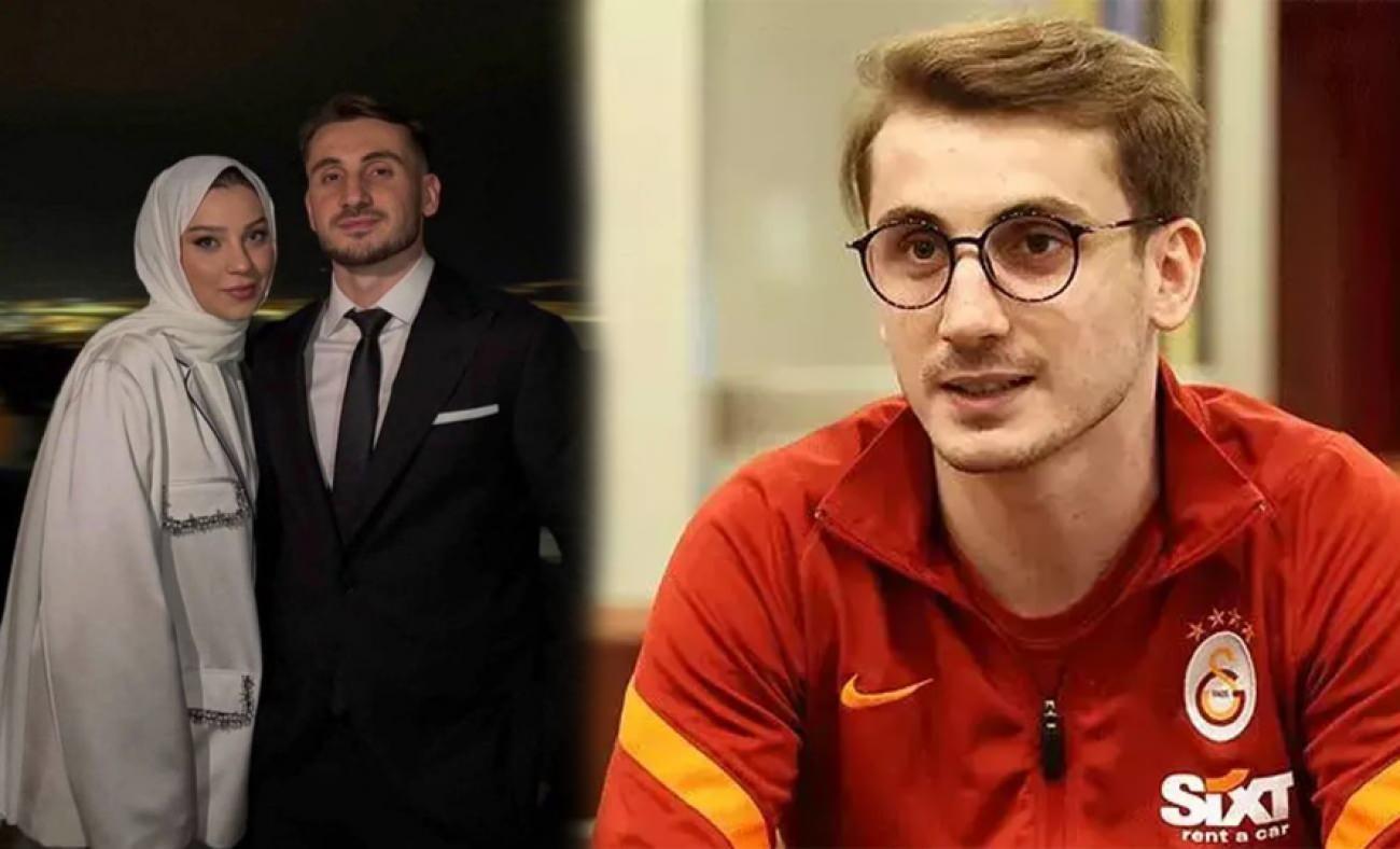 Milli futbolcu Kerem Aktürkoğlu evlendi