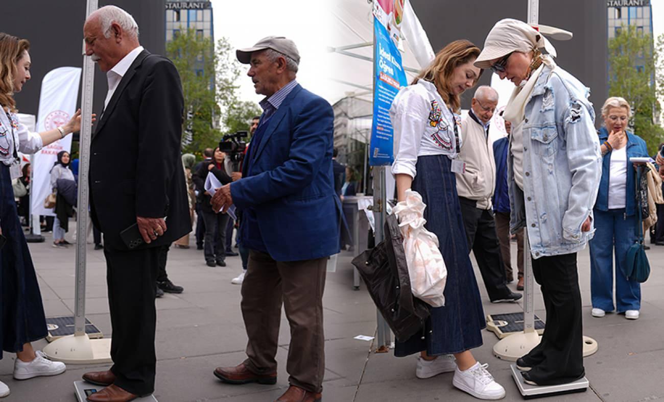 "İdeal kilonu öğren, sağlıklı yaşa" kampanyasına büyük ilgi!