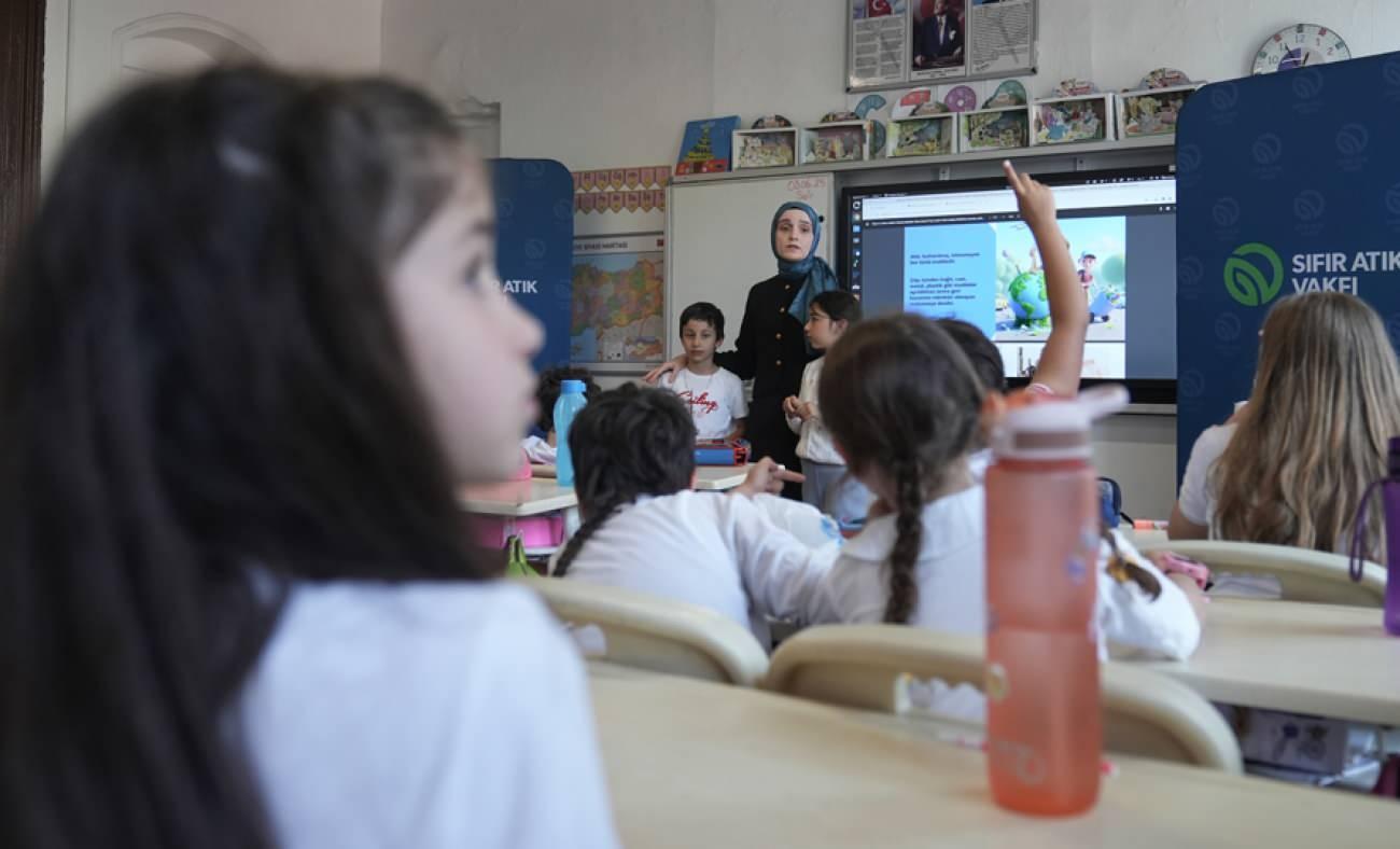 Sıfır Atık Vakfı'ndan okullarda farkındalık eğitimi