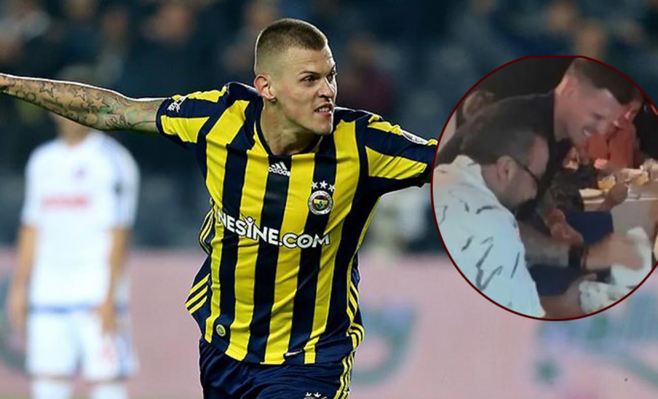 Kırdı döktü: Fenerbahçeli yıldız Martin Skrtel'den çılgın gece!