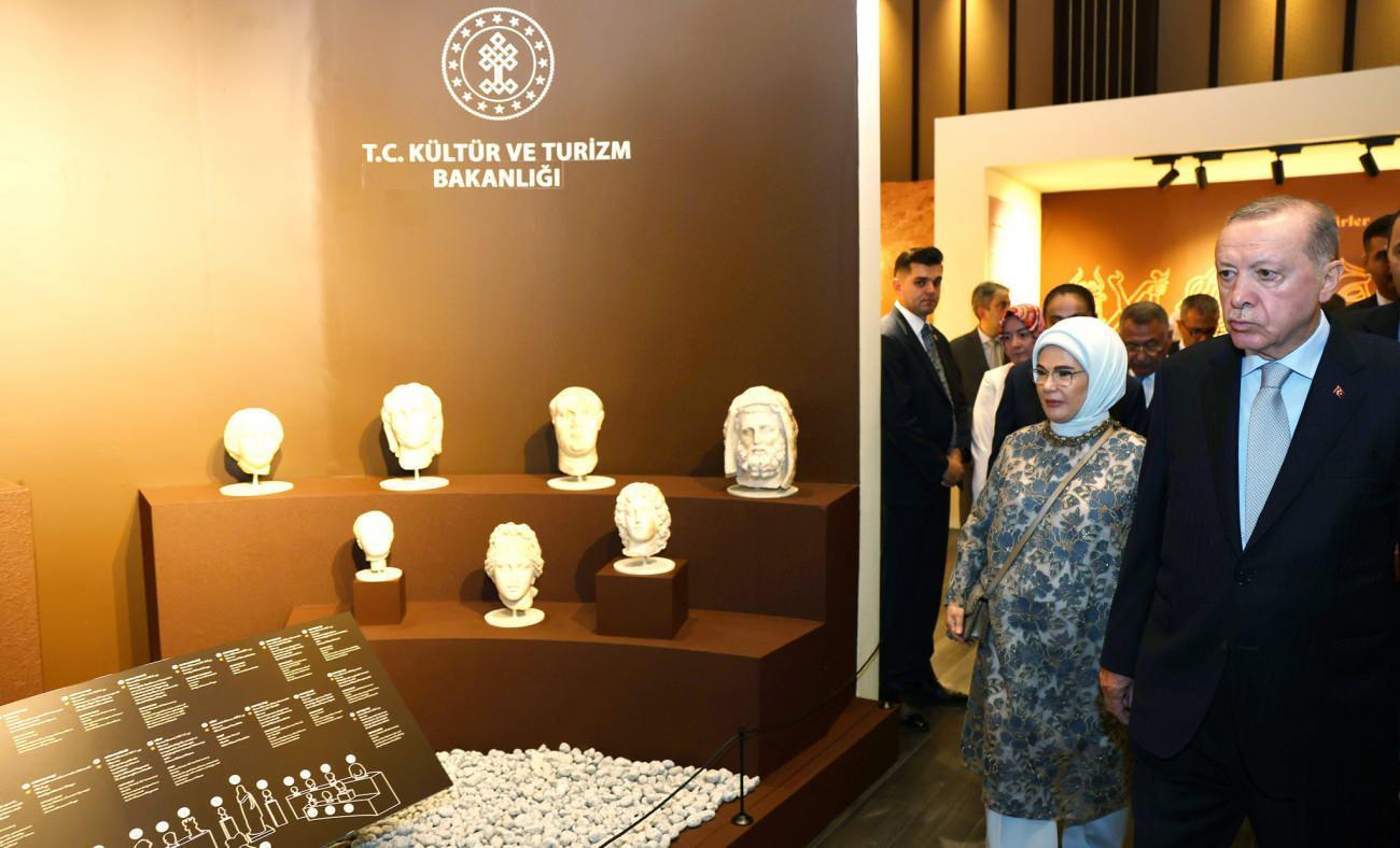 Emine Erdoğan’dan Arkeolojinin Altın Çağı Sergisi’ne ilişkin paylaşım