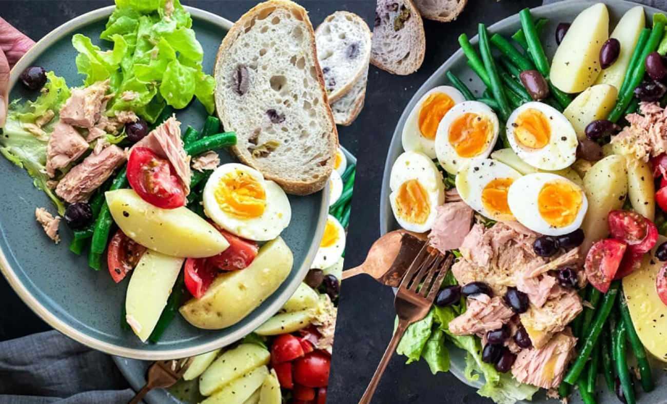 Fransız mutfağının efsane tarifi: Niçoise salatası ile yazı lezzetli geçirin!