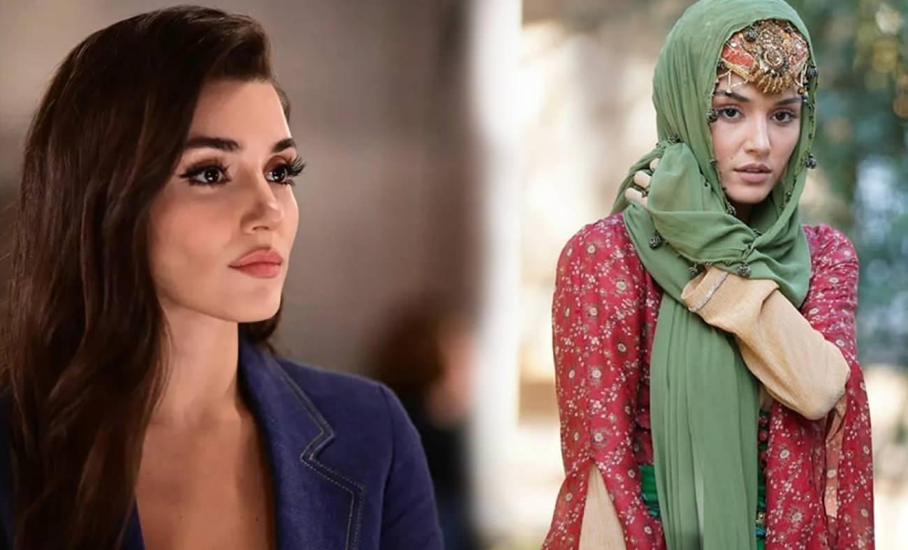 Hande Erçel Osmanlı Sultanı imajıyla çok konuşuldu