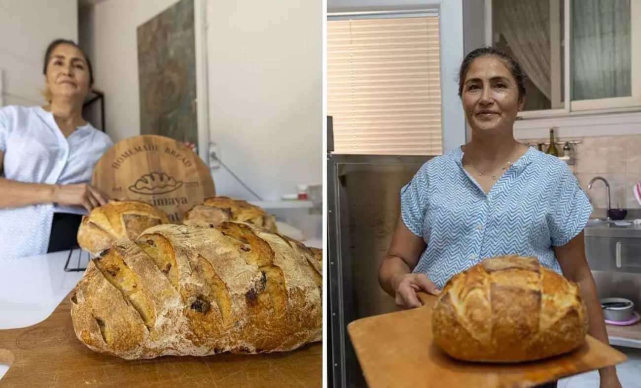 Evde başladı, Şimdi kendi atölyesinde ekşi maya ekmek üretiyor!