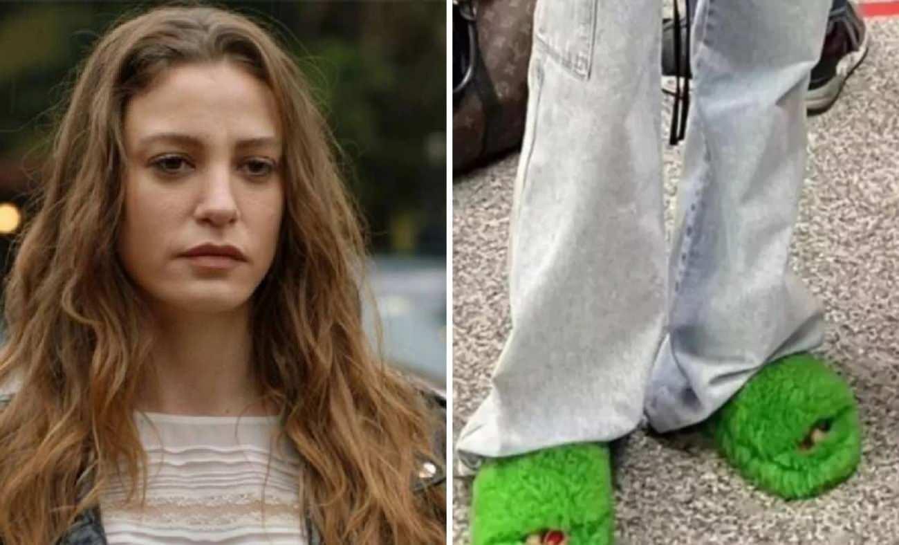 Serenay Sarıkaya'nın 50 bin liralık terlikleri gündem oldu!
