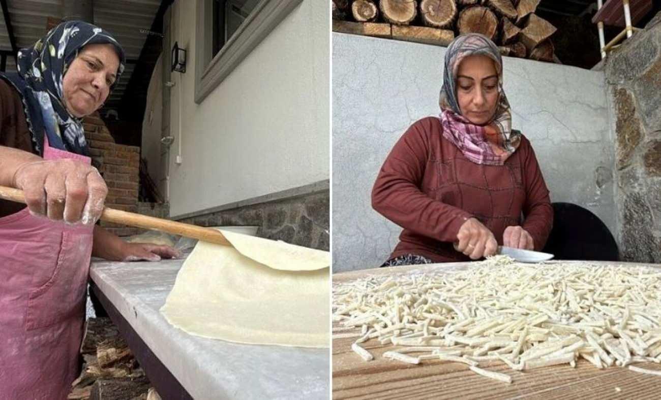 Erzincan’da kadınların el emeği “pekmezli yufka” geçim kapısı oldu!