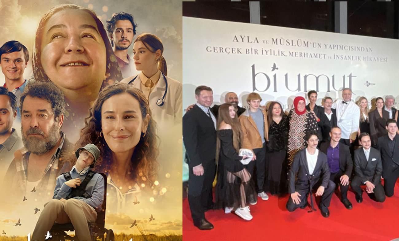 'Bi Umut' filminin galası gerçekleşti! 'Bi Umut' Gülsüm Kabadayı'nın gerçek hikayesini işliyor