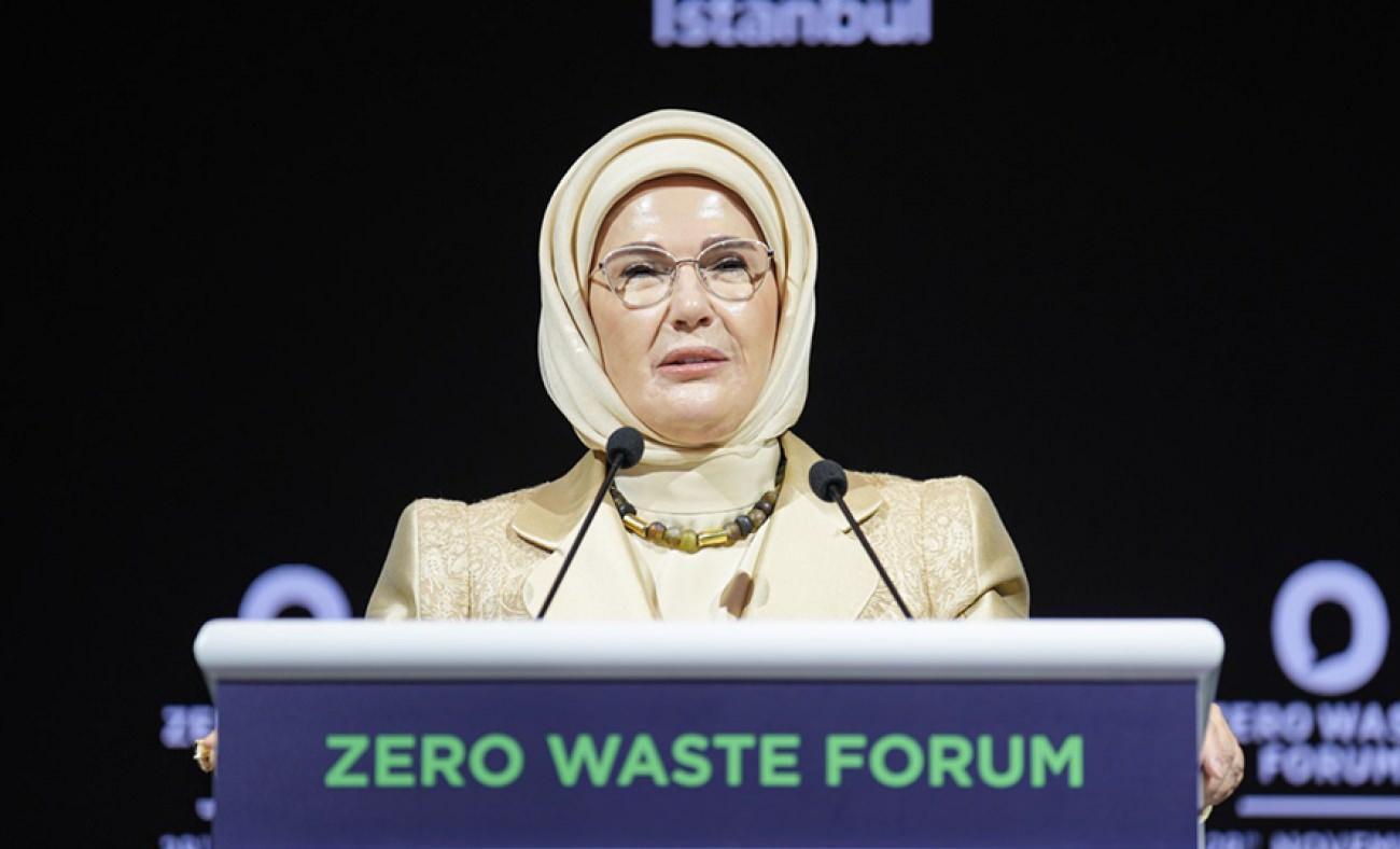 Emine Erdoğan, Yüksek Düzeyli Tarım ve Orman Bakanları Paneli'nde konuştu