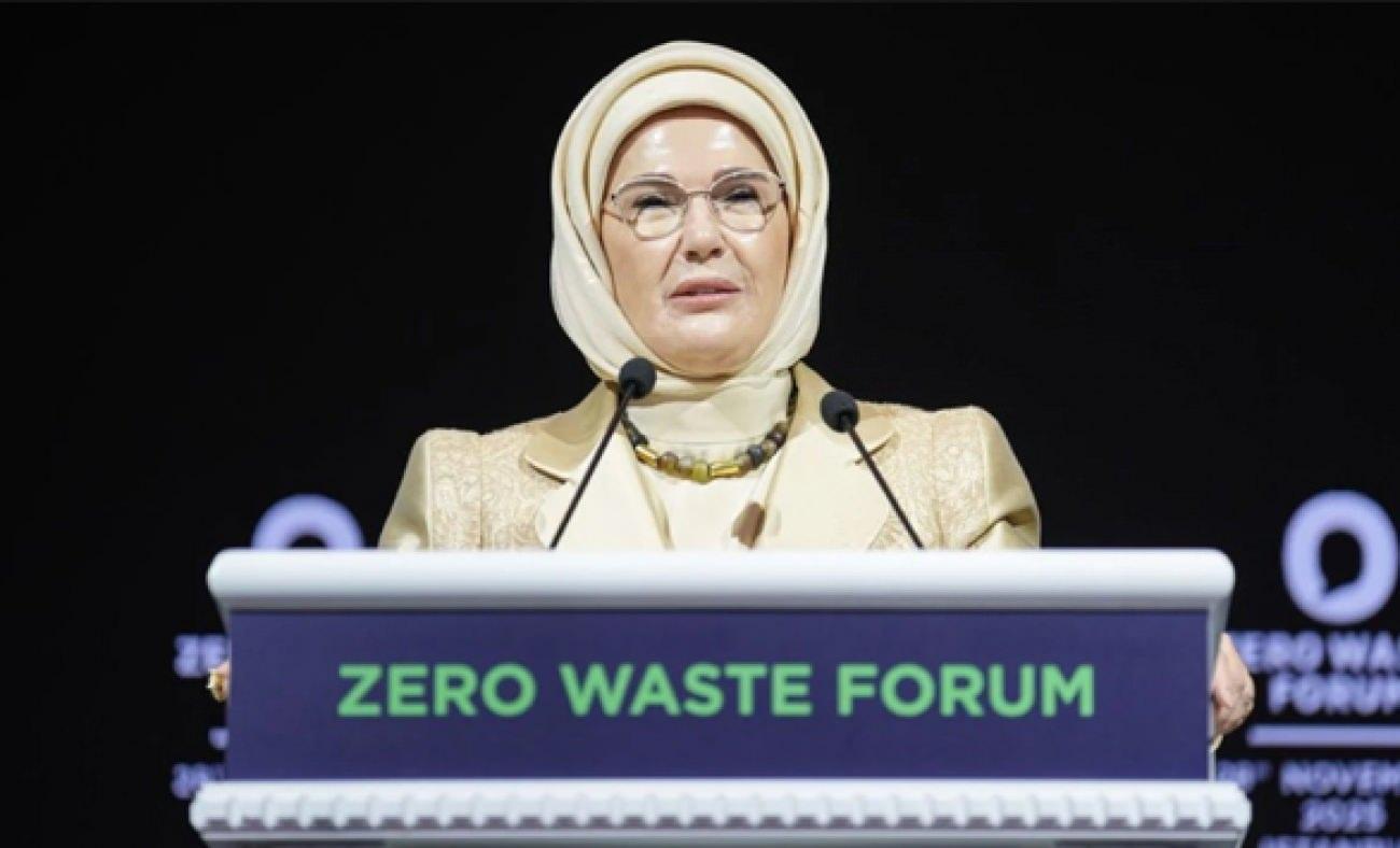 Emine Erdoğan, Yüksek Düzeyli Tarım ve Orman Bakanları Paneliyle ilgili videolu paylaşım yaptı