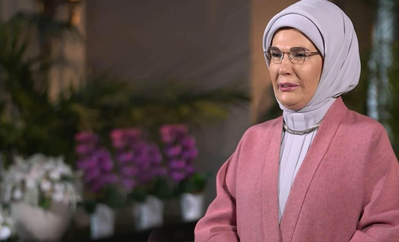 Emine Erdoğan, Sierra Leone'deki kadınlara ilişkin programa video mesaj g&ouml;nderdi