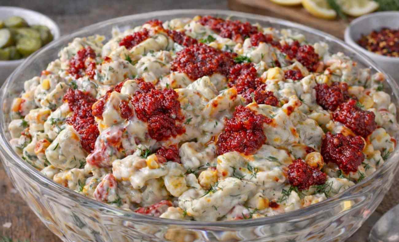 G&uuml;n sofralarının yeni yıldızı: Mantı salatası tarifi