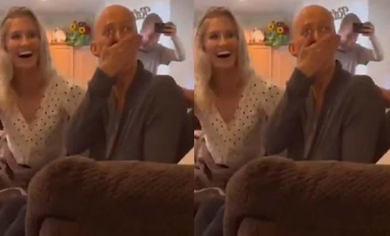 Kanser tedavisi g&ouml;ren anneye battaniyeyle gelen s&uuml;rpriz! G&ouml;zyaşlarına boğuldu