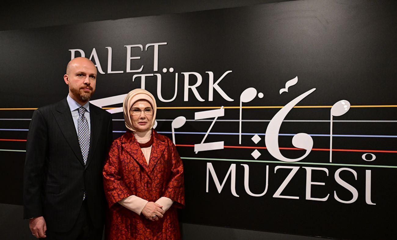 Emine Erdoğan'dan Palet T&uuml;rk M&uuml;ziği İlkokulu ziyaretine ilişkin paylaşım!