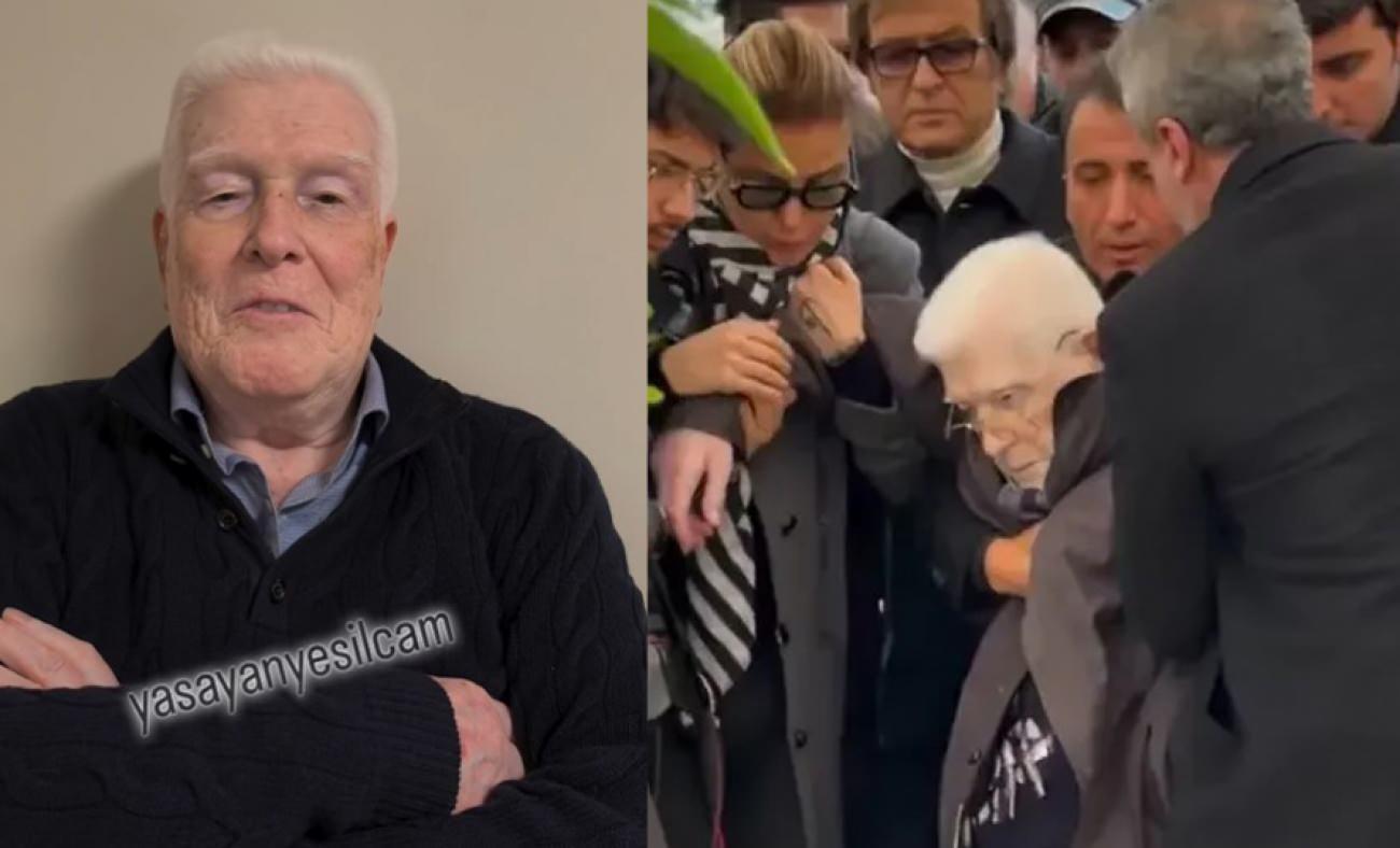 İzzet G&uuml;nay cenaze t&ouml;reninde bir anda yere yığıldı! Sağlık durumuyla ilgili a&ccedil;ıklama