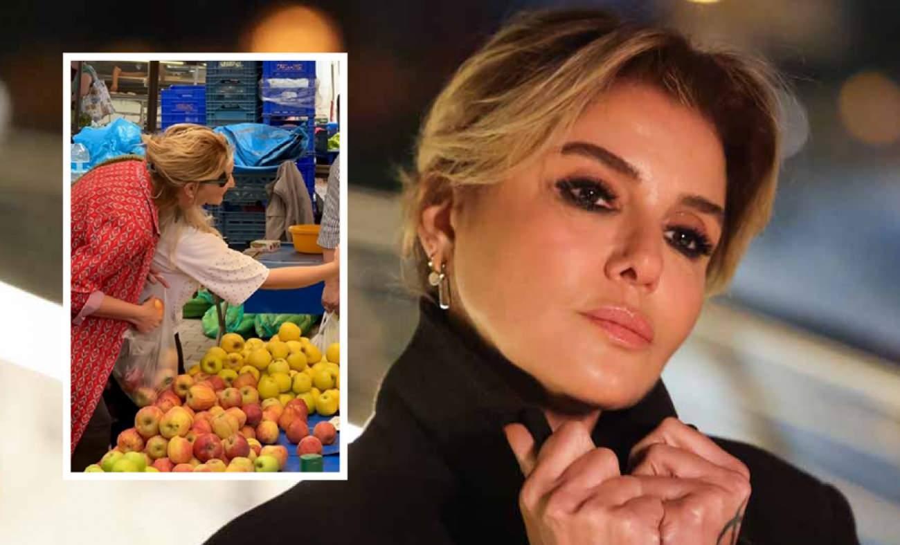 G&uuml;lben Ergen semt pazara gitmeyi &ouml;zledi! Paylaşımı b&uuml;y&uuml;k ilgi g&ouml;rd&uuml;