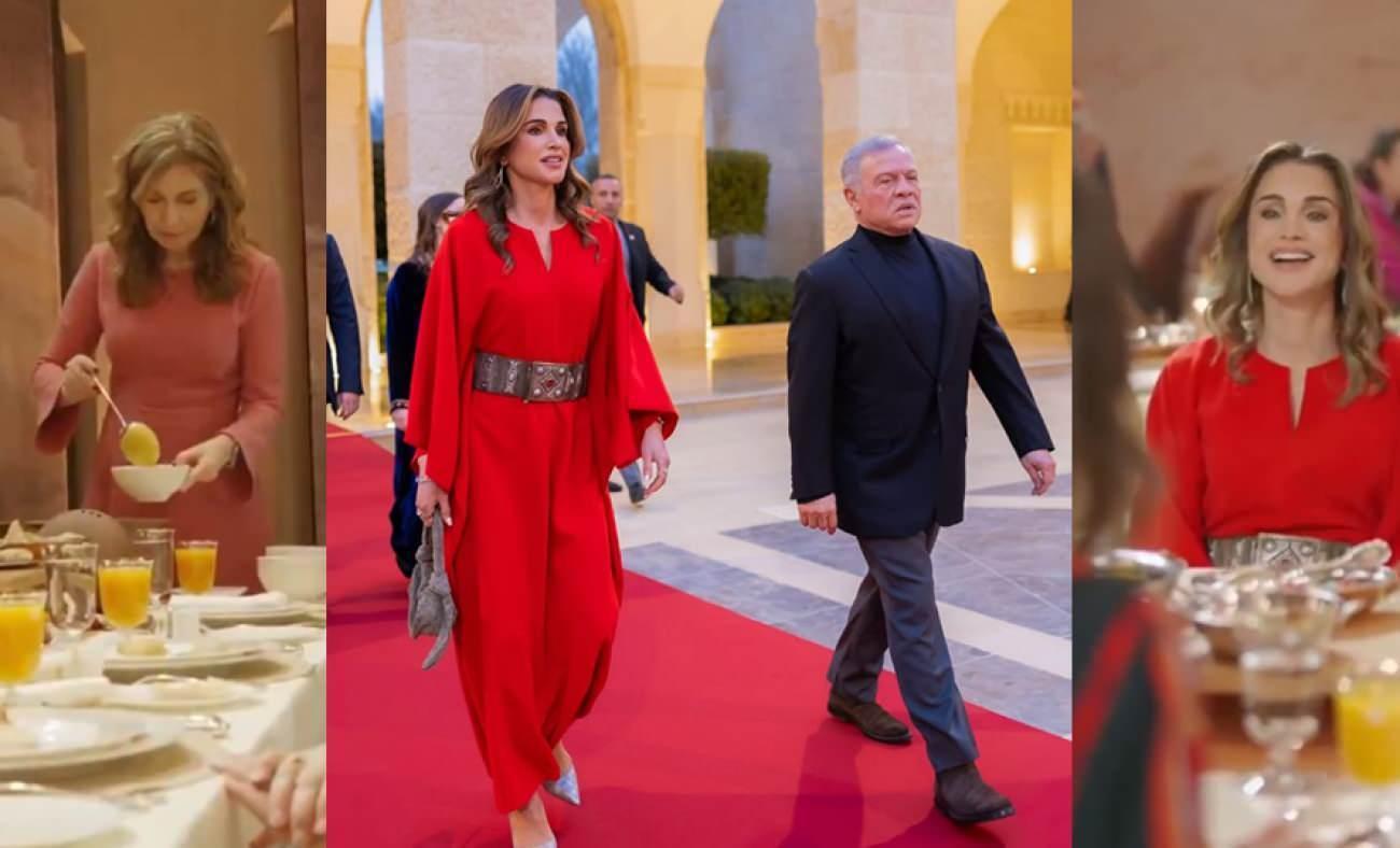 &Uuml;rd&uuml;n Kraliyet Ailesi geleneksel iftar yemeğinde bir araya geldi