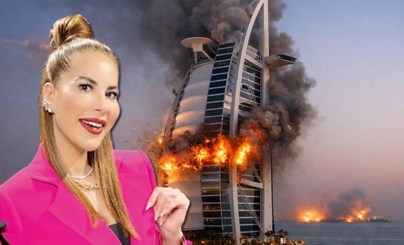Dubai'ye yerleşmişti: F&uuml;ze saldırısı sonrası Pınar Kerimoğlu'ndan korku dolu a&ccedil;ıklama!