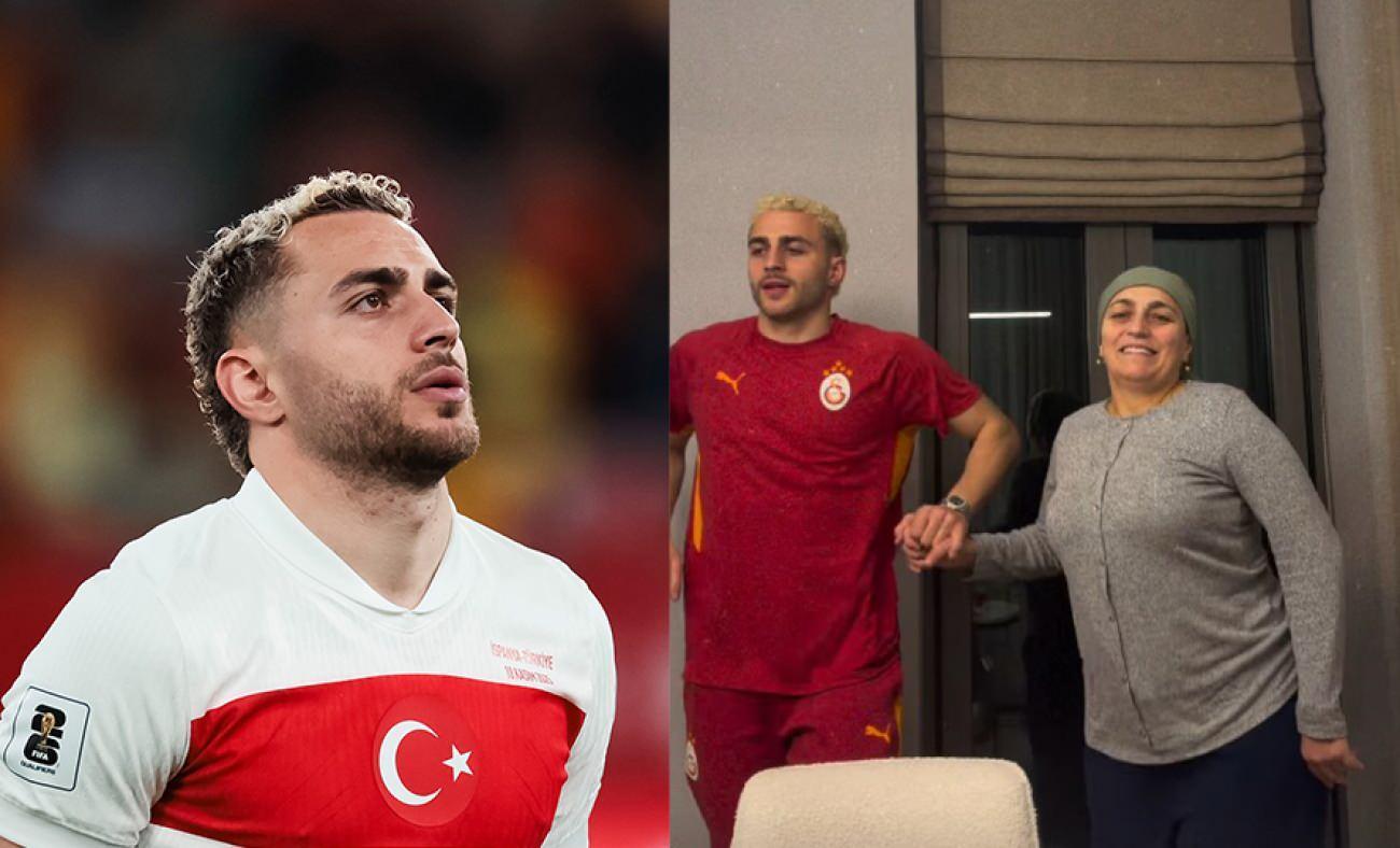 Galatasaray'ın yıldızı Barış Alper Yılmaz ve annesinden horon şov! Sosyal medyada viral oldu