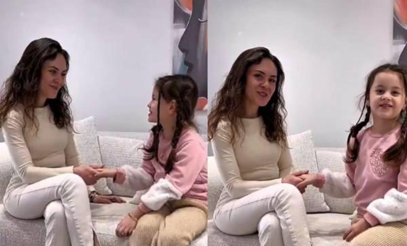 Bir annenin kızına verdiği maneviyat dolu dil eğitimi g&uuml;ndem oldu!