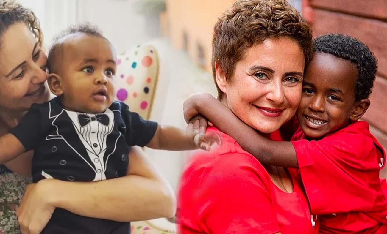 Esra Akkaya'nın 2.5 ayllıkken Etiyopya'dan evlat edindiği oğlu Can Alex delikanlı oldu!
