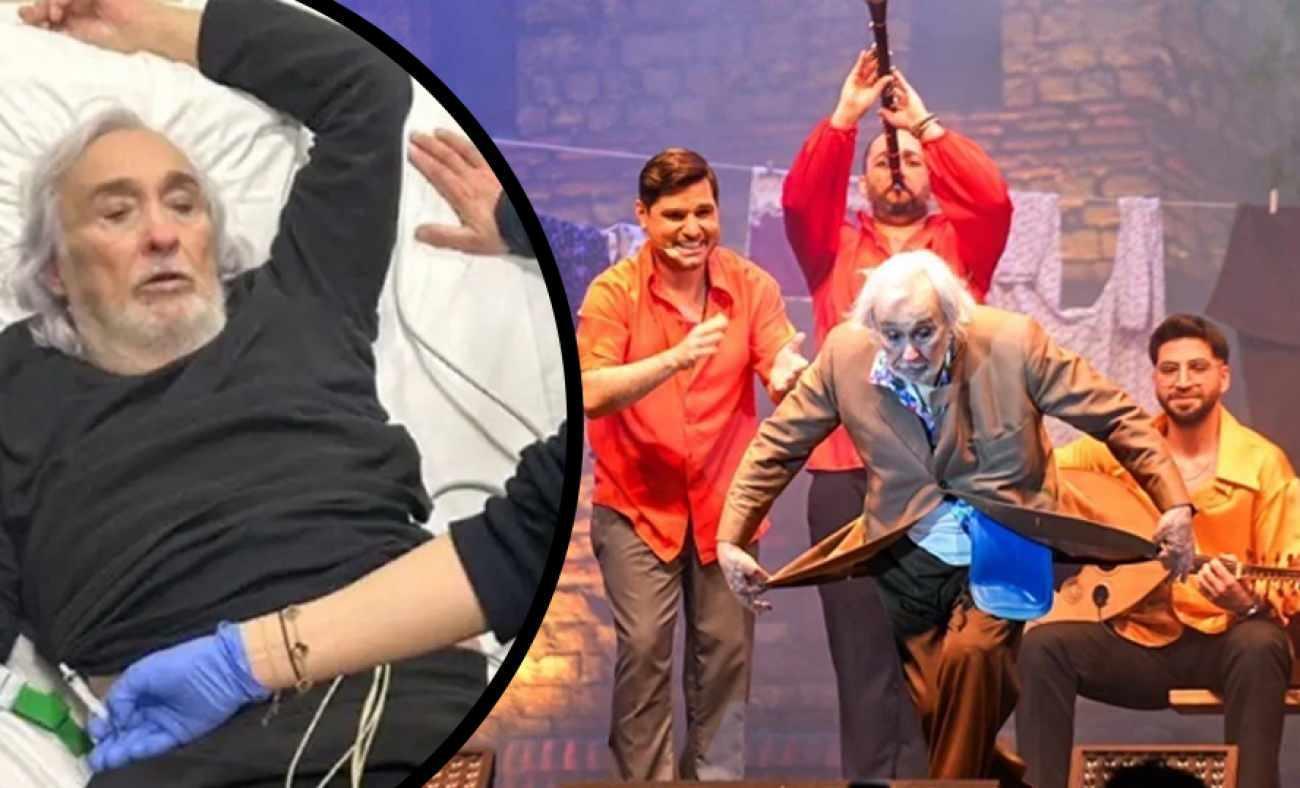 Gırgıriye M&uuml;zikali'nde tatsız anlar: M&uuml;jdat Gezen seyirciyle tartışmasının ardından fenalaştı!