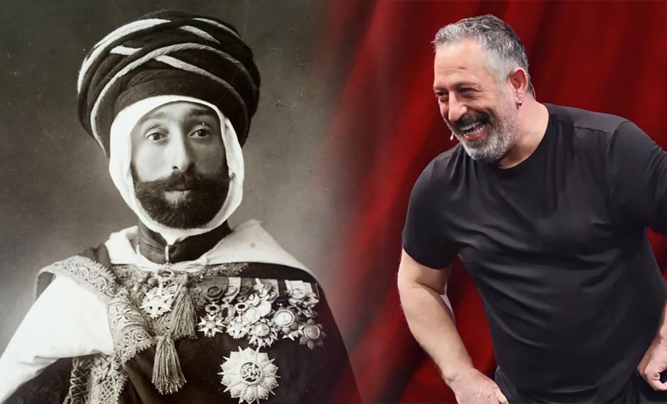 Cem Yılmaz Fas Sultanına benzetildi! Ger&ccedil;ek bambaşka &ccedil;ıktı