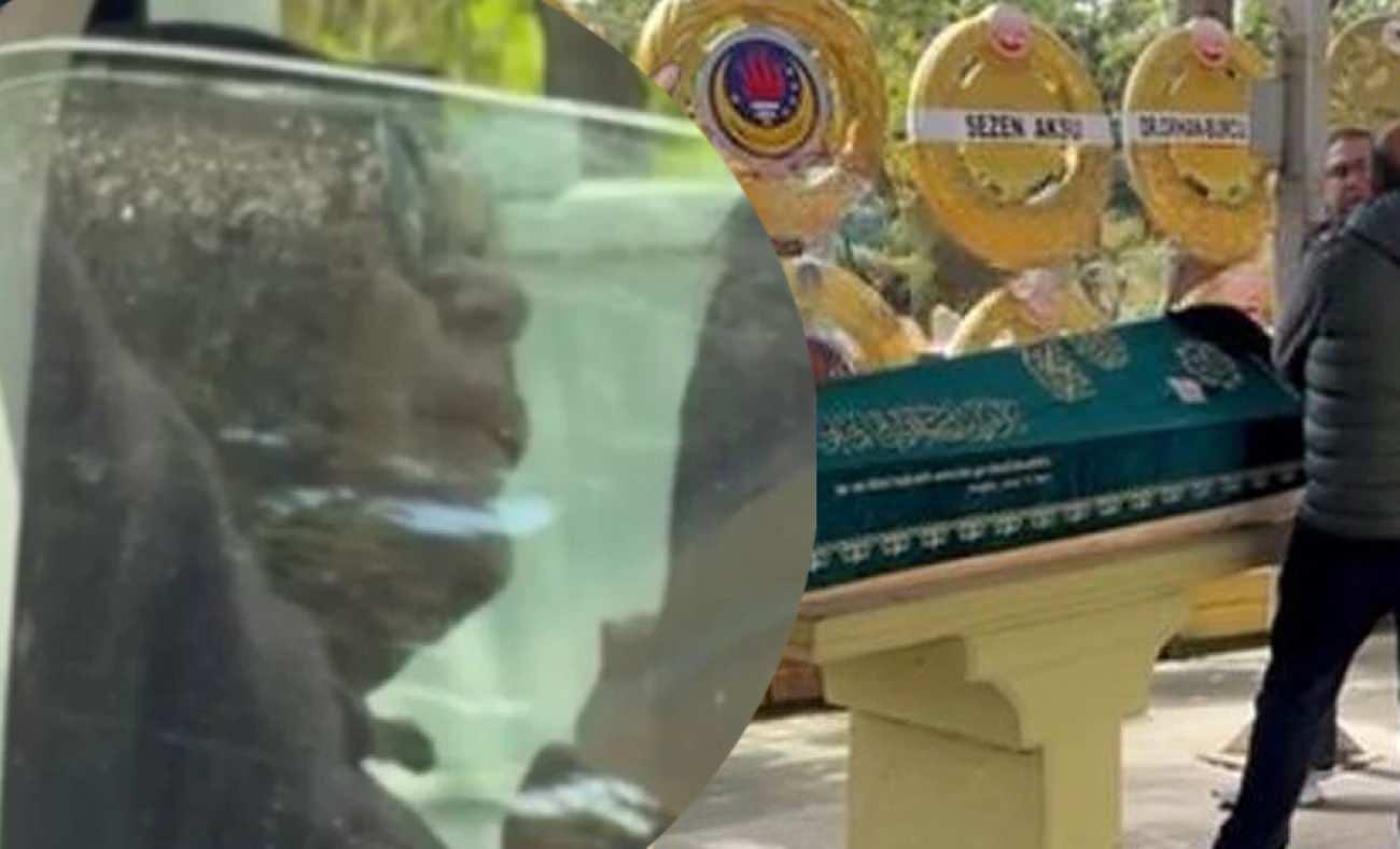 T&uuml;lay &Ouml;zer son yolculuğuna uğurlandı: Zerrin &Ouml;zer cenazede fenalık ge&ccedil;irdi