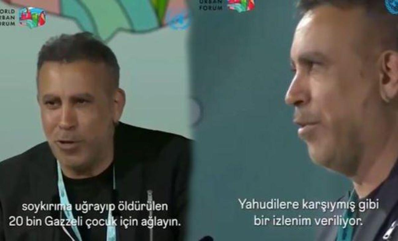 Haluk Levent'in konuşmasına engel: Gazze soykırımını eleştirdi yayın kesildi! 