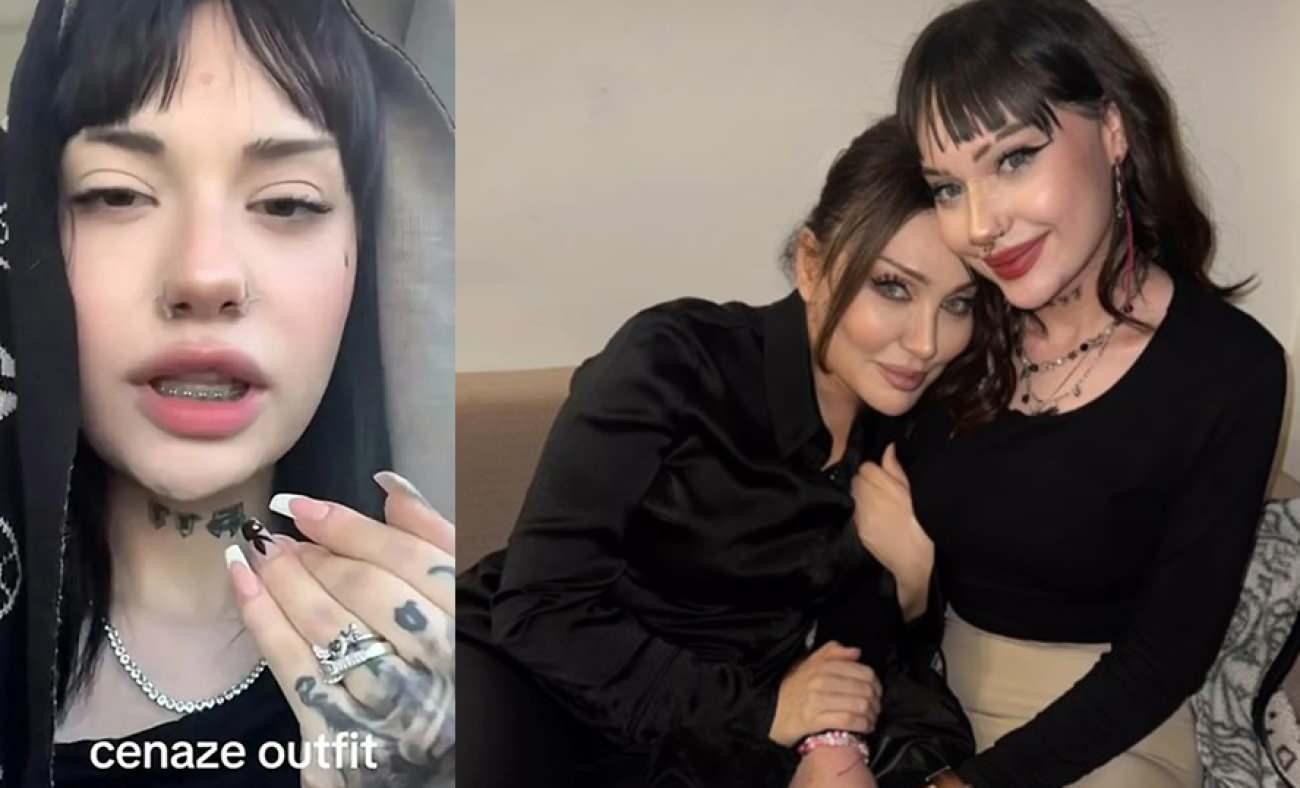 Tabut başında TikTok &ccedil;ekerek tepki &ccedil;ekmişti! Umut Aky&uuml;rek'in kızı Melek Bal  ilk kez konuştu