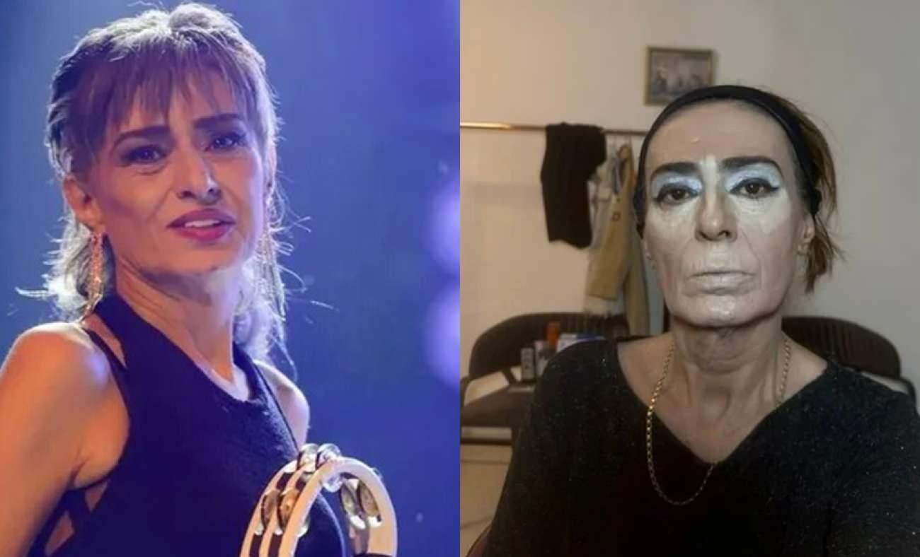 Yıldız Tilbe'nin konser &ouml;ncesi yaptığı makyaj g&uuml;ndem oldu! 