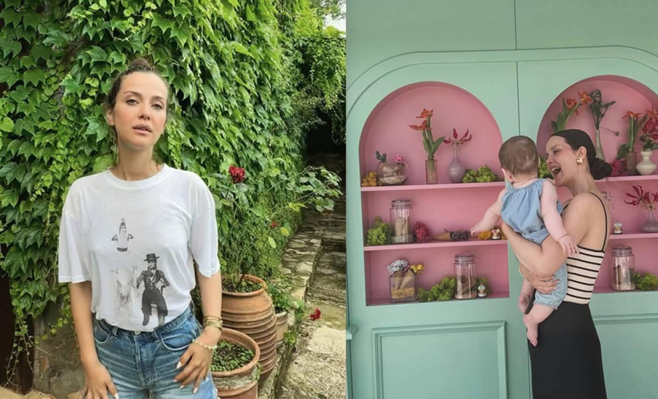 Kızına kendi soyadını vermişti! İrem Helvacıoğlu'ndan kızıyla paylaşım