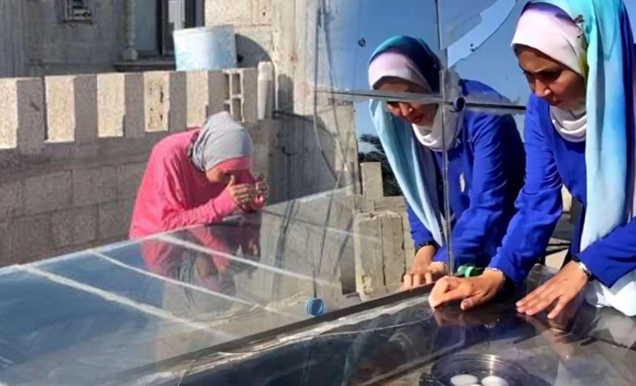 M&uuml;hendis Enas Al-Ghoul imkansızlığın ortasında deniz suyu ve g&uuml;neşle hayat kurtarıyor!