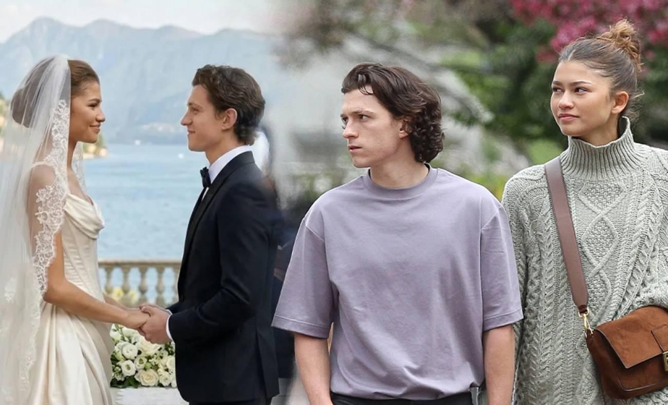 "D&uuml;ğ&uuml;n &ccedil;oktan oldu ka&ccedil;ırdınız" Tom Holland ve Zendaya gizlice evlendi!