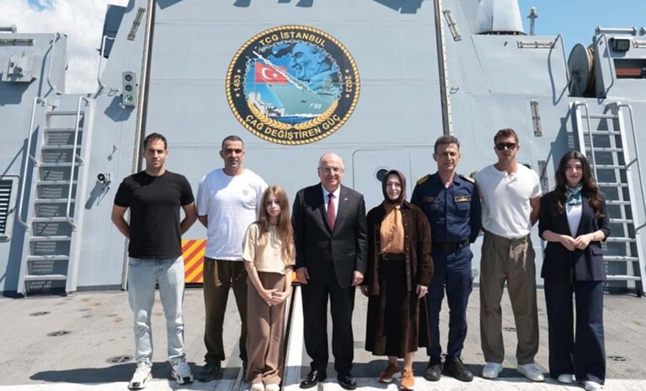 Milli Savunma  Bakanı G&uuml;ler "Operasyon Alesta" setini ziyaret etti!