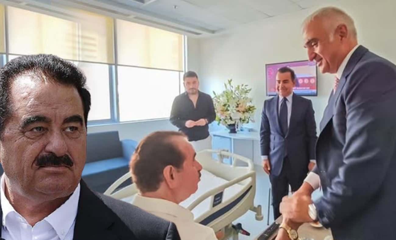 K&uuml;lt&uuml;r ve Turizm Bakanı Mehmet Nuri Ersoy'dan İbrahim Tatlıses'e s&uuml;rpriz ziyaret!