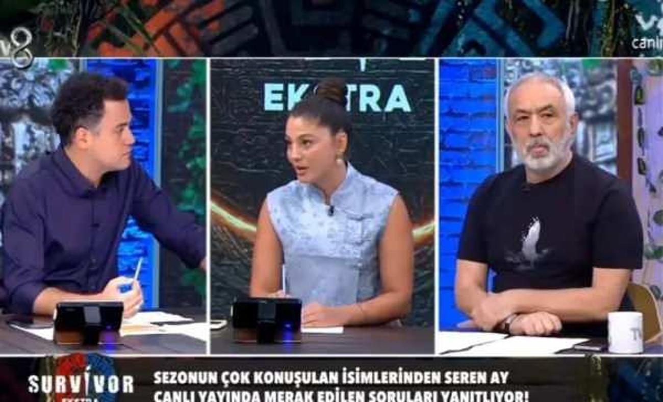 Survivor Seren Ay sunucunun s&ouml;zleri sonrası deliye d&ouml;nd&uuml;: Sen nasıl olurda aileme bunu dersin!